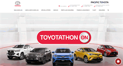 Desktop Screenshot of pacifictoyota.com.au